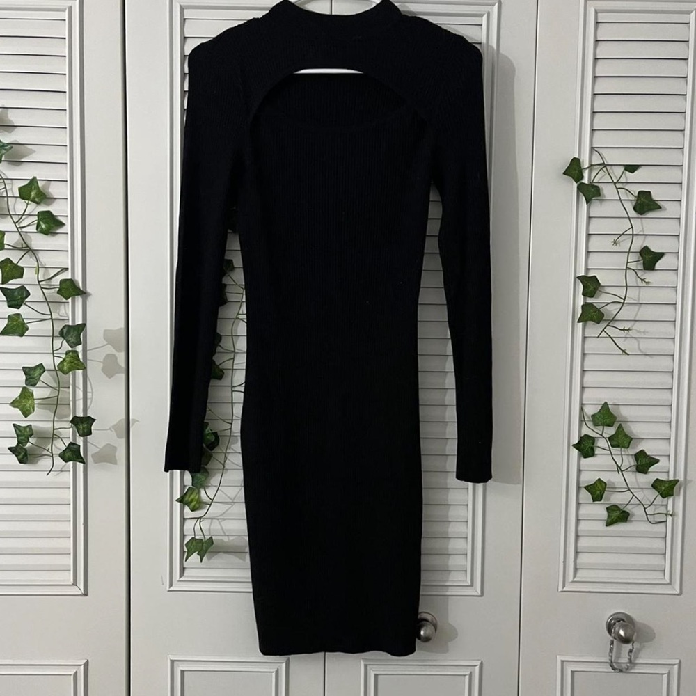 black dress